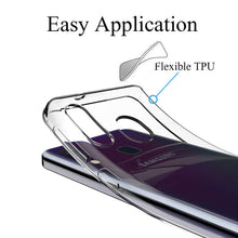 Laden Sie das Bild in den Galerie-Viewer, NEW'C Kompatibel mit Samsung Galaxy A40 Hülle, Ultra transparent Silikon Gel TPU Soft Cover Case SchutzKratzfeste mit Schock Absorption und Anti Scratch