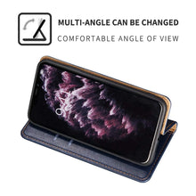 Laden Sie das Bild in den Galerie-Viewer, FANFO® Hülle für Oppo A53s/Oppo A53 2020 HandyHülle, Premium Folio PU/TPU Leder Tasche Magnetverschlüsse Schutzhülle Flip Wallet Klapphülle Book Style Case Cover, Schwarz