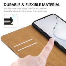 Laden Sie das Bild in den Galerie-Viewer, HOOMIL Handyhülle für Samsung Galaxy Note 10 Lite Hülle, Premium Leder Flip Schutzhülle für Samsung Galaxy Note 10 Lite Tasche - Schwarz