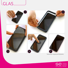 Laden Sie das Bild in den Galerie-Viewer, 2x 3D Panzerglas für Samsung Galaxy A52 & A52 5G - Volle Abdeckung - 100% Fingerabdrucksensor - Installationshilfe - Hüllenfreundlich - Blasenfrei - Stoßfest - Kratzfest - 9H Glas Displayschutz