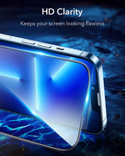 Laden Sie das Bild in den Galerie-Viewer, ESR 2 Stück Armorite Displayschutz kompatibel mit iPhone 13 Pro Max, mit Positionierhilfe, 50 kg Kraftresistenz, harte Panzerglas Displayschutzfolie