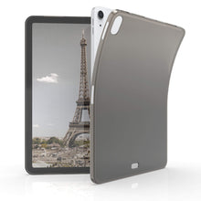 Laden Sie das Bild in den Galerie-Viewer, kwmobile Hülle kompatibel mit Apple iPad Air 4 (2020) - Silikon Tablet Cover Case Schutzhülle Schwarz Transparent