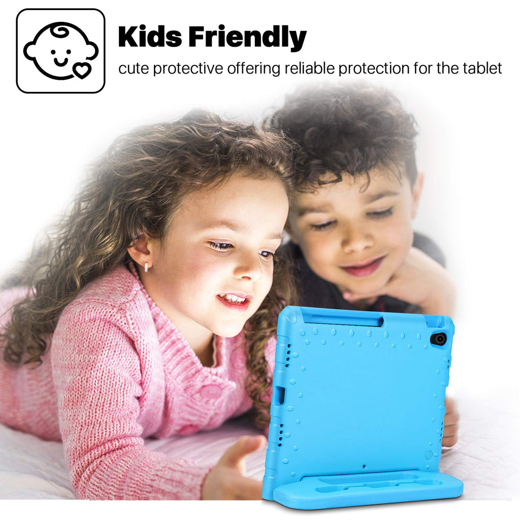 TNP Case for iPad Air 4th Gen 10.9" / iPad Pro 11" 2020 2018, Shockproof Convertible Handle Eva Kids Friendly Protective Stand Cover Fit for iPad Air 4 Generation 10.9 inch/iPad Pro 11 inch - Blue