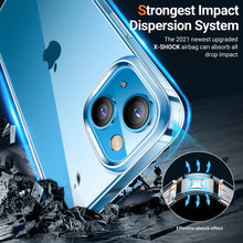 Laden Sie das Bild in den Galerie-Viewer, TORRAS SoftCare für iPhone 13 Hülle Elastisches Silikon (Super Hautfreundlicher Griff) Knetbare Kratzfest Handyhülle iPhone 13 Transparent (Ultra Dünn Leicht) Schutzhülle iPhone 13 Case Crystal Clear