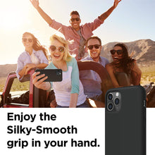 Laden Sie das Bild in den Galerie-Viewer, elago Liquid Silicone Case Kompatibel mit iPhone 11 Pro Hülle (5,8"), Silikon Handyhülle, Rundumschutz : 3-Layer Schutzhülle (Schwarz)