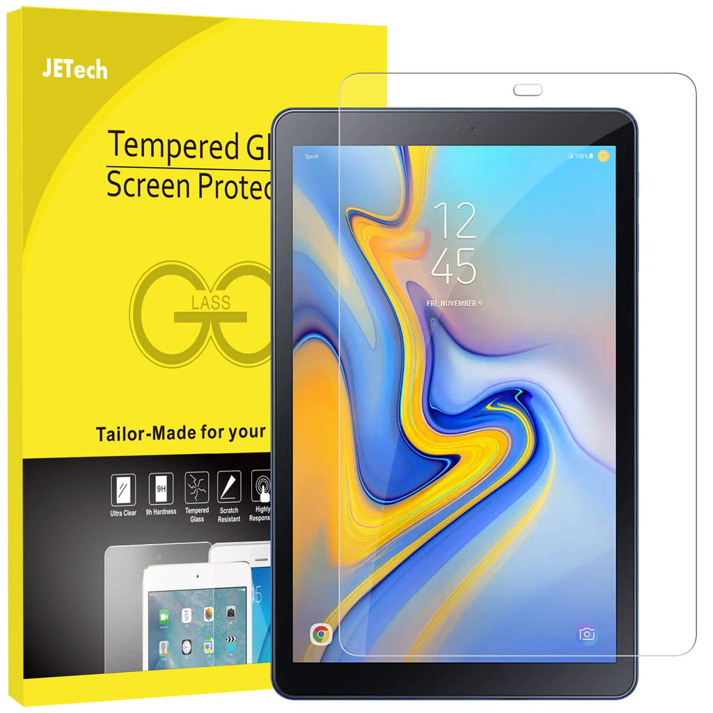 JETech Schutzfolie Kompatibel mit Samsung Galaxy Tab A 10.5 Zoll 2018 (SM-T590/T595/T597), Gehärtetem Glas Displayschutzfolie