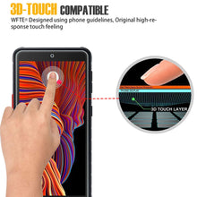 Laden Sie das Bild in den Galerie-Viewer, WFTE Samsung Galaxy Xcover 5 Panzerglas Schutzfolie 9H Härte, Anti-Kratzen, Anti-Öl, Anti-Bläschen Schutzfolie Displayschutzfolien