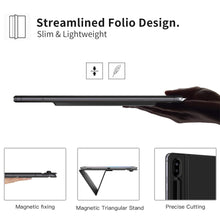 Laden Sie das Bild in den Galerie-Viewer, Ztotops Hülle für Samsung Galaxy Tab S6 10.5, Ultra dünn Smart Magnetische Abdeckung, Mit S Pen Halter und Auto Schlaf/Wach Funktion, für Samsung Galaxy Tab S6 10.5 Zoll 2019 (SM-T860/T865), Schwarz