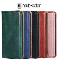 Laden Sie das Bild in den Galerie-Viewer, FANFO® Hülle für Oppo A53s/Oppo A53 2020 HandyHülle, Premium Folio PU/TPU Leder Tasche Magnetverschlüsse Schutzhülle Flip Wallet Klapphülle Book Style Case Cover, Schwarz