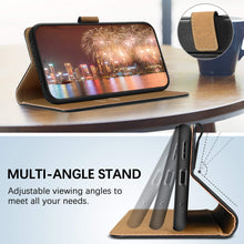 Laden Sie das Bild in den Galerie-Viewer, HOOMIL Handyhülle für Xiaomi Redmi Note 10 Pro Hülle, für Xiaomi Redmi Note 10 Pro Max Hülle, Premium Leder Flip Schutzhülle für Xiaomi Redmi Note 10 Pro/Redmi Note 10 Pro Max Tasche (Schwarz)