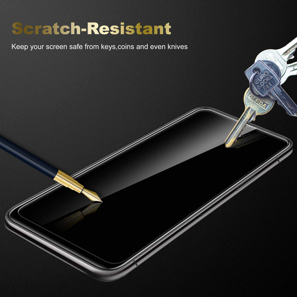 Cadorabo Panzerglasfolie für Samsung Galaxy A10 - Schutzfolie in KRISTALL KLAR - Gehärtet (Tempered) Displayschutz Glas in 9H Härte mit 3D Touch Kompatibilität