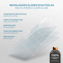 Laden Sie das Bild in den Galerie-Viewer, moex Panzerglas kompatibel mit Samsung Galaxy A31 - Schutzfolie aus Glas, bruchsichere Displayschutz Folie, Crystal Clear Panzerglasfolie