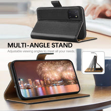 Laden Sie das Bild in den Galerie-Viewer, HOOMIL Handyhülle für Samsung Galaxy Note 10 Lite Hülle, Premium Leder Flip Schutzhülle für Samsung Galaxy Note 10 Lite Tasche - Schwarz