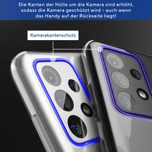 Laden Sie das Bild in den Galerie-Viewer, UTECTION Silikonhülle für Samsung Galaxy A52 - Kein Vergilben, durchsichtige Hülle - Ultra Clear Flex Case transparent - Flexible dünne Handyhülle, leicht, passgenau - TPU Soft Schutzhülle