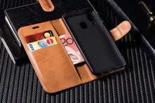 Laden Sie das Bild in den Galerie-Viewer, Case Collection Hochwertige Leder hülle für OnePlus Nord N10 5G Hülle (6,49") mit Kreditkarten, Geldfächern und Standfunktion für OnePlus Nord N10 5G Hülle