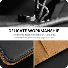 Laden Sie das Bild in den Galerie-Viewer, HOOMIL Handyhülle für Samsung Galaxy M51 Hülle, Premium PU Leder Flip Case Schutzhülle für Samsung Galaxy M51 Tasche (Schwarz)