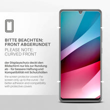 Laden Sie das Bild in den Galerie-Viewer, moex Panzerglas kompatibel mit Samsung Galaxy A42 5G - Schutzfolie aus Glas, bruchsichere Displayschutz Folie, Crystal Clear Panzerglasfolie, 2X Stück