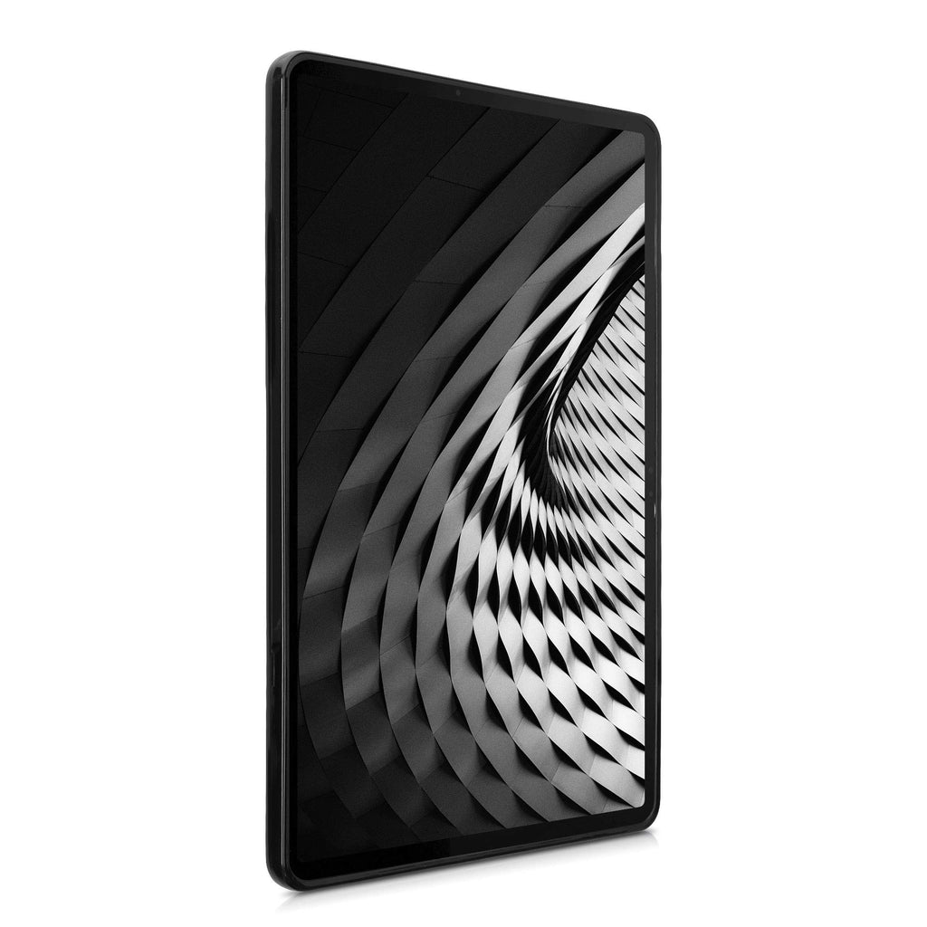 kwmobile Hülle kompatibel mit Samsung Galaxy Tab S7 - Silikon Tablet Cover Case Schutzhülle Schwarz matt