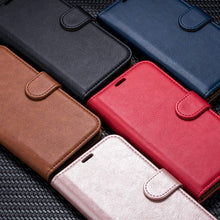 Laden Sie das Bild in den Galerie-Viewer, Case Collection Hochwertige Leder hülle für OnePlus Nord N10 5G Hülle (6,49") mit Kreditkarten, Geldfächern und Standfunktion für OnePlus Nord N10 5G Hülle