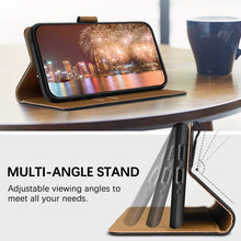 Laden Sie das Bild in den Galerie-Viewer, HOOMIL Handyhülle für Samsung Galaxy S20 Ultra Hülle Leder Tasche Flip Case Schutzhülle Kompatibel mit Samsung S20 Ultra Hülle Schwarz