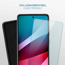 Laden Sie das Bild in den Galerie-Viewer, moex Panzerglas kompatibel mit Samsung Galaxy A72 / A72 5G - Schutzfolie aus Glas, bruchsichere Displayschutz Folie, Crystal Clear Panzerglasfolie