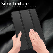 Laden Sie das Bild in den Galerie-Viewer, IVSO Samsung Galaxy Tab S5e Hülle, Galaxy Tab S5e Schutzhülle, Samsung Tab S5e Case, Hochwertiges PU mit Standfunktion Geeignet für Samsung Galaxy Tab S5e T720/T725 10.5 Zoll, Schwarz