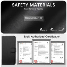 Laden Sie das Bild in den Galerie-Viewer, HOOMIL iPhone 7 Hülle, iPhone 8 Hülle, iPhone SE 2020 Hülle, Handyhülle iPhone 7 Tasche Leder Flip Case Brieftasche Etui Schutzhülle für Apple iPhone 7/8/SE 2020 Cover (4,7 Zoll) - Schwarz