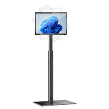 Laden Sie das Bild in den Galerie-Viewer, B2Bworkplace Bodenständer kompatibel mit Microsoft Surface Pro 9 - Tablethalterung mit Abnehmbarer Schutzhülle - höhenverstellbar &amp; drehbar