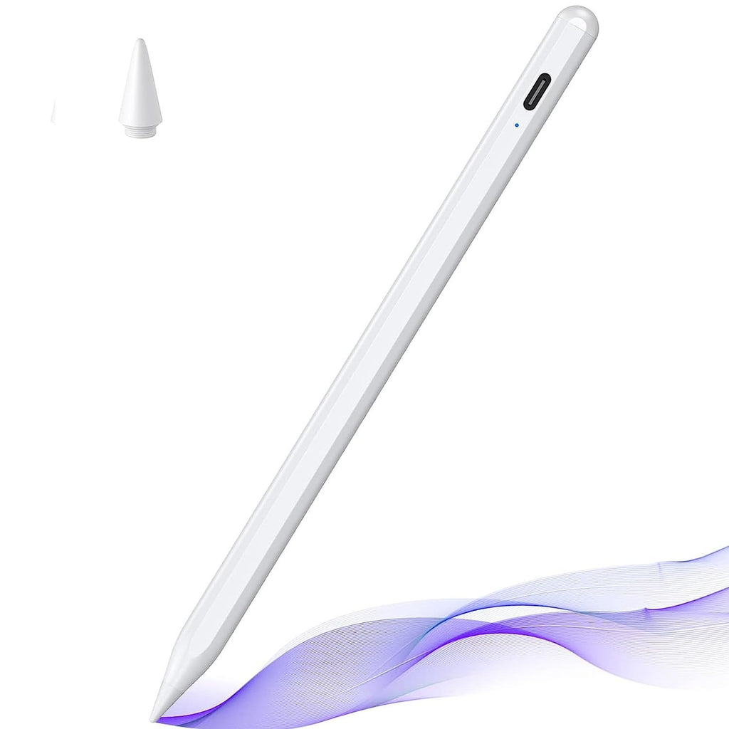 B2Bworkplace Stylus Pen kompatibel mit iPad 2018-2024 - Einsatz an Schulen - Eingabestift Pencil kompatibel mit iPad Pro 11''/12,9''/ iPad 10/9/8/7/6. Gen/iPad Mini 6/5. Gen/iPad Air 5/4/3. Gen