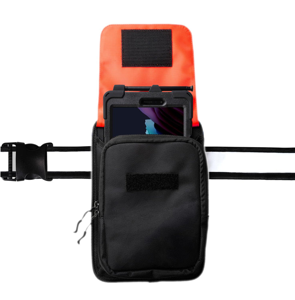 B2Bworkplace Holster - 8 Zoll große Tablet Tasche Kompatibel mit Samsung Galaxy Tab Active 3 und Active 5