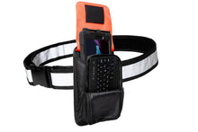 Laden Sie das Bild in den Galerie-Viewer, B2Bworkplace Holster Gürteltasche - 8 Zoll große Tablet Tasche Kompatibel mit Samsung Galaxy Tab Active 3 und Active 5 - inkl. Bluetooth Tastatur