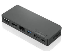 Laden Sie das Bild in den Galerie-Viewer, Lenovo Powered USB-C Travel Hub (4X90S92381), Black