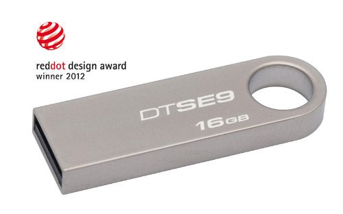 Kingston DataTraveler SE9 -DTSE9H/16GB USB-Sticks, 16GB, silber