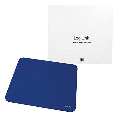 LogiLink ID0118 Gaming Mauspad, blau (230 x 204,5 x 4 mm)