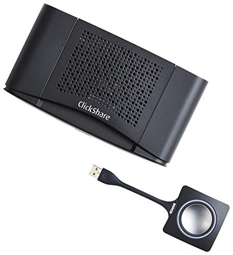 Barco ClickShare CS-100 Kabelloses Präsentationssystem Desktop HDMI - Kabellose Präsentationssysteme (Desktop, Schwarz, Silber, FCC/CE, 1920 x 1200 Pixel, 1080p, 30 fps) R9861510EU