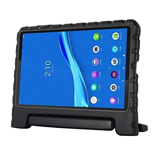 i-original Compatible with Lenovo Tab M10 FHD Plus (TB-X606F/TB-X606X) 10.3 Inch Case,Shockproof EVA Case for Kids Bumper Cover Handle Stand,Convertible Handle Lightweight Protective Cover (Black)
