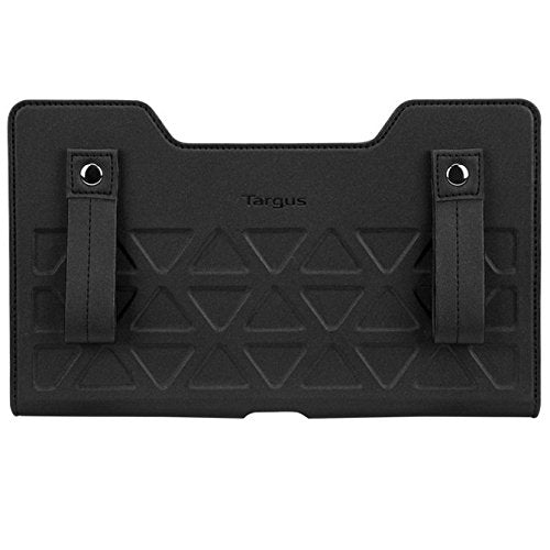 Targus Field-Ready Universal-Holster mit schmaler und sicherer Passform, elastische Seiten, um 360 Grad drehbarer Gürtelclip für Tablets und Mobiltelefone, Querformat (THZ712GLZ)