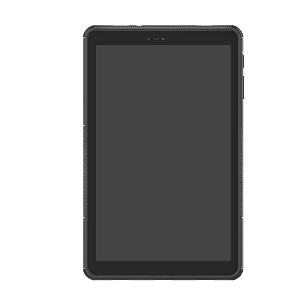 KATUMO Samsung Galaxy Tab A 10.5 (2018) SM-T590N/T595N Schutzhülle Cover, Rugged Heavy Duty Hard Back Case mit Kickstand für Samsung Galaxy Tab A SM-T590N/T595N 10.5 Zoll Tablet, schwarz