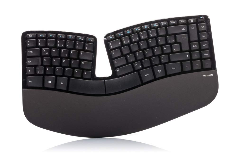 Ergonomische Tastatur von Microsoft Sculpt (QWERTZ-Layout)