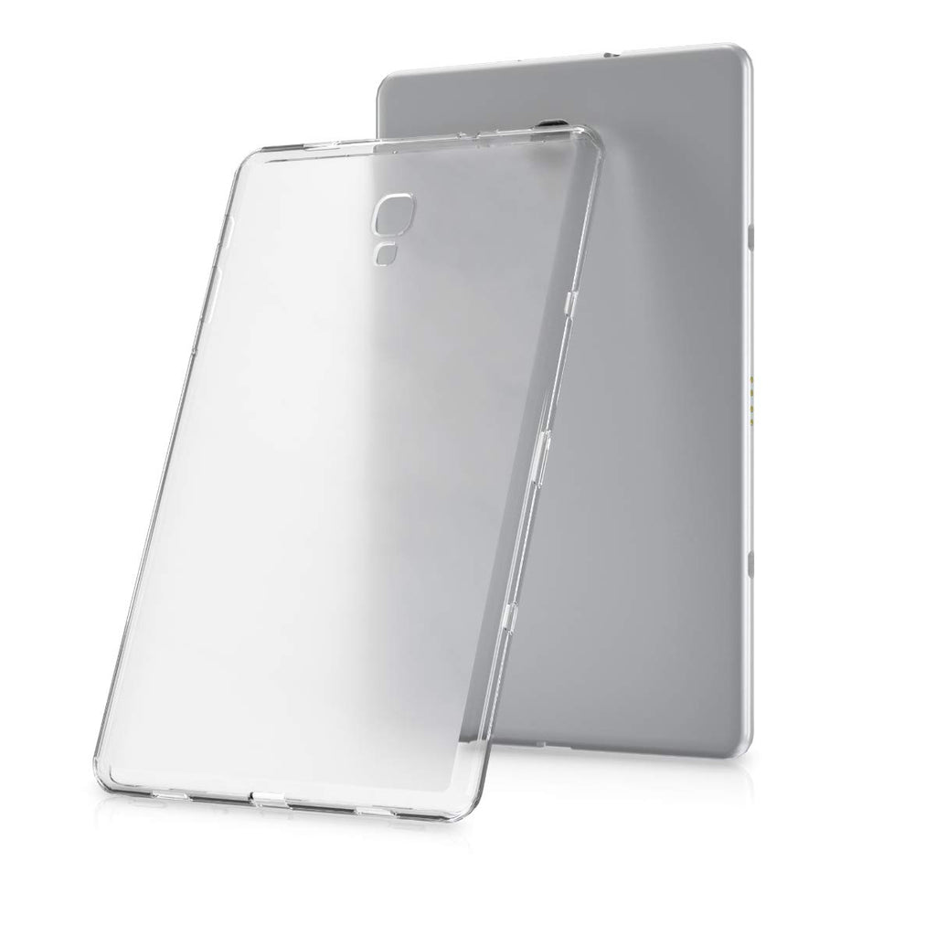 kwmobile Hülle kompatibel mit Samsung Galaxy Tab A 10.5 - Silikon Tablet Cover Case Schutzhülle Transparent