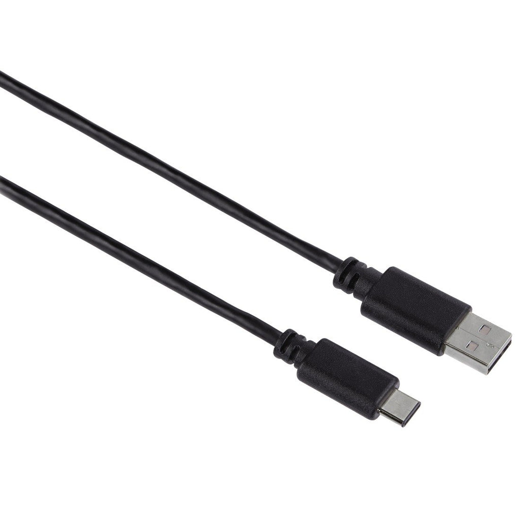 Hama USB-C-Kabel (auf USB-2.0, 1,8m, USB Typ-C-Stecker auf USB-A-Stecker, 480 Mbit/s, extra langes Datenkabel/Schnell-Ladekabel)