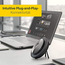 Laden Sie das Bild in den Galerie-Viewer, Jabra Speak 710 Konferenzlautsprecher – Microsoft zertifizierter tragbarer Lautsprecher mit Bluetooth Adapter und USB-Anschluss – Für Laptop, Smartphone und Tablet