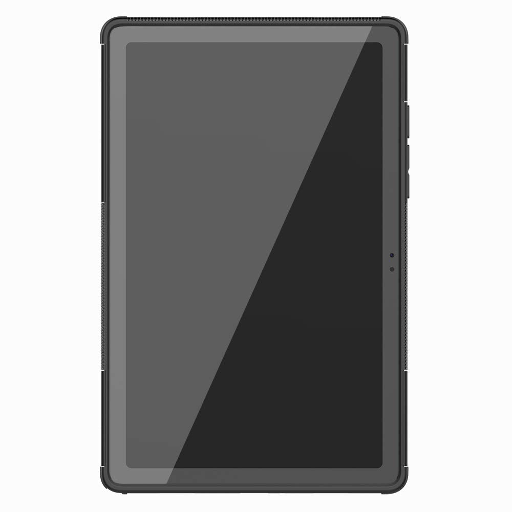 HoYiXi Tablette Hülle für Samsung Galaxy Tab A7 10.4 2020 Stoßfeste Doppelte Schutzhülle mit Ständer Anti-Drop Cover Case für Samsung Galaxy Tab A7 2020 T500/T505 - schwarz