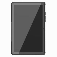 Laden Sie das Bild in den Galerie-Viewer, HoYiXi Tablette Hülle für Samsung Galaxy Tab A7 10.4 2020 Stoßfeste Doppelte Schutzhülle mit Ständer Anti-Drop Cover Case für Samsung Galaxy Tab A7 2020 T500/T505 - schwarz