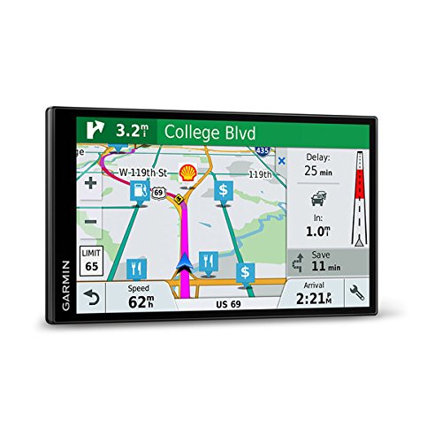 Gamin DriveSmart 61LMT-S Navigationsgerät (17,7 cm (6,95 Zoll) Touch-Display, 46 Länder Europas, lebenslang Kartenupdates, TMC)