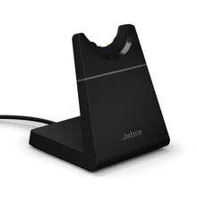 Laden Sie das Bild in den Galerie-Viewer, Jabra Evolve2 65 Headset Ladestation – Headset Halterung mit USB-C Anschluss – schwarz