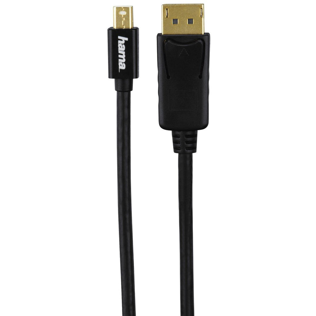 Hama Mini-DisplayPort Adapterkabel (1,8 m) schwarz