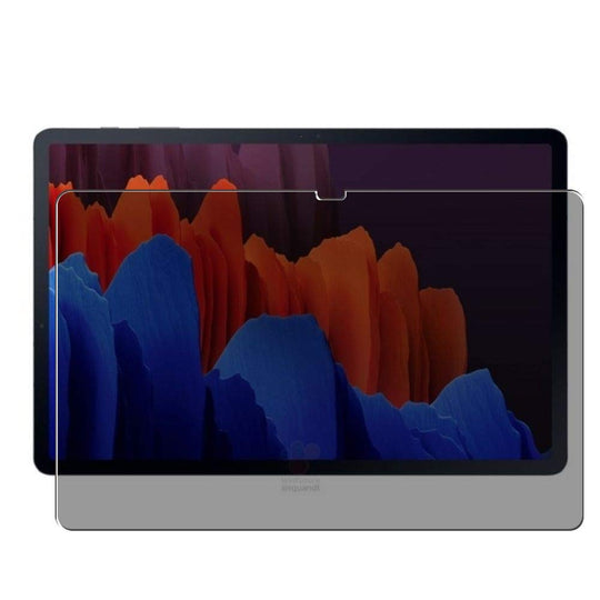 Vaxson Anti Spy Schutzfolie, kompatibel mit SAMSUNG GALAXY TAB S7+ PLUS 5G SM-T976 12.4", Displayschutzfolie Privatsphäre Schützen [nicht Panzerglas]