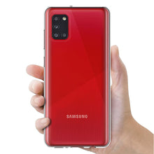 Laden Sie das Bild in den Galerie-Viewer, AICEK Hülle Compatible für Samsung Galaxy A31 Transparent Silikon Schutzhülle für Samsung A31 Case Clear Durchsichtige TPU Bumper Galaxy A31 Handyhülle (6,4 Zoll)