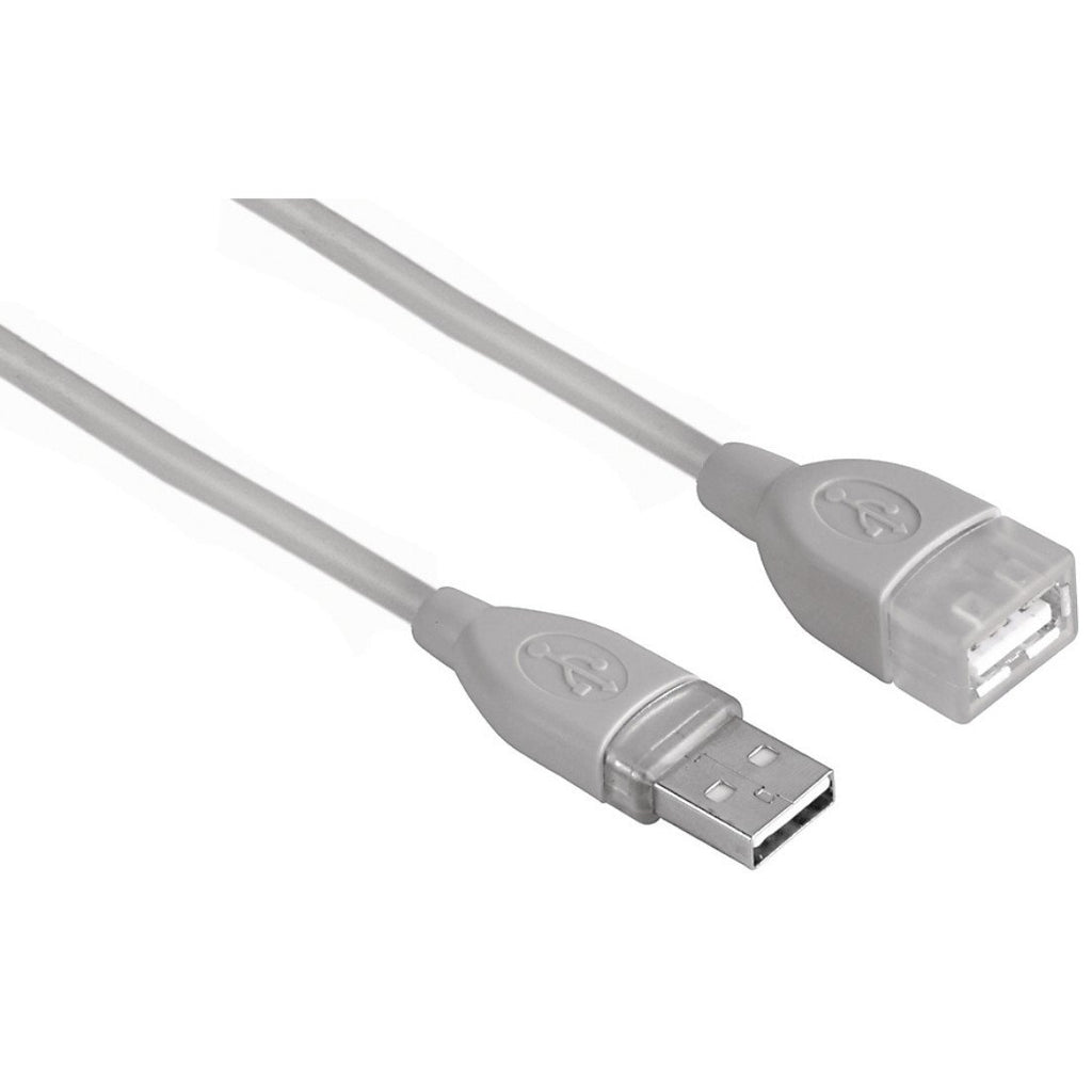 Hama USB Verlängerungskabel A Stecker A Kupplung 5 m grau